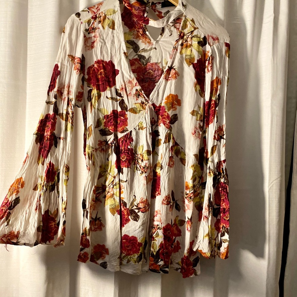 Long sleeve blouse